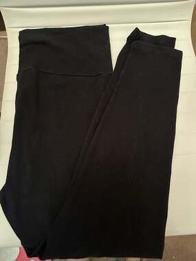 Forever 21+ Black High-Waisted Leggings Size 2X